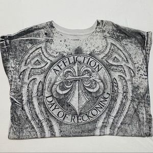 Vintage Affliction UFC Day Of Reckoning PPV Shirt
